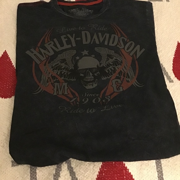 HARLEY DAVIDSON T-SHIRT - Picture 1 of 7